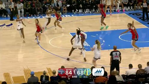 WNBA常规赛 华盛顿神秘人 110 - 80 芝加哥天空 全场集锦